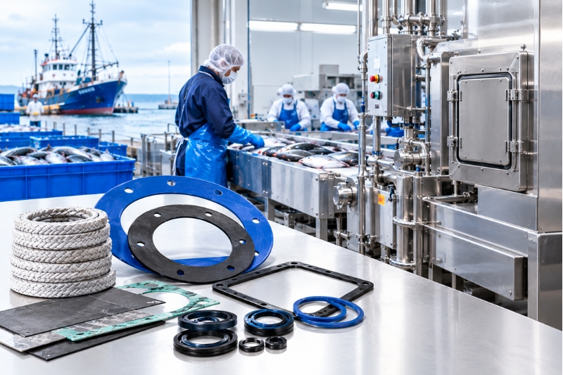 empaquetaduras para la industria pesquera